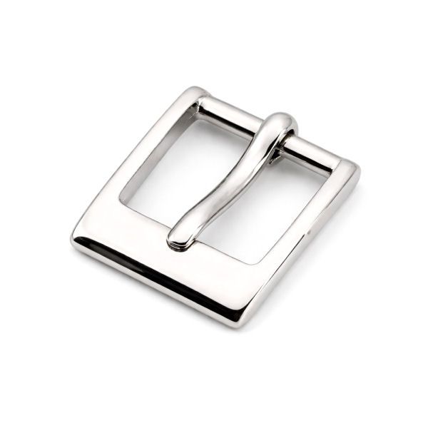 DESIGN-Gürtelschnalle - 20 mm - nickel pol.