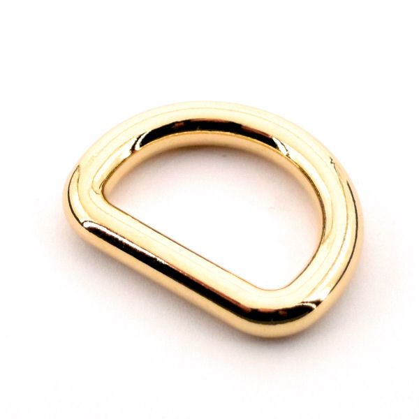 DESIGN D-Ring 25 mm | gold pol.
