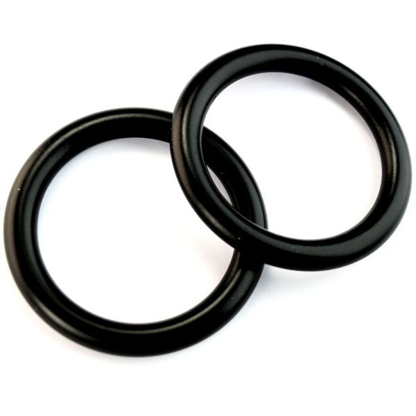 DESIGN-Ring 35 mm | BLACK LINE seidenmatt schwarz