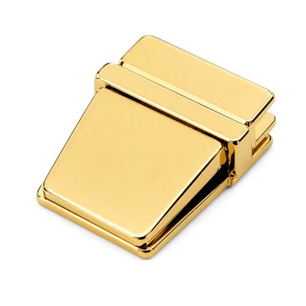 DESIGN Steckschloss, massiv | gold pol.