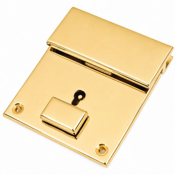 PREMIUM-Mappenschloss | vergoldet 24 kt