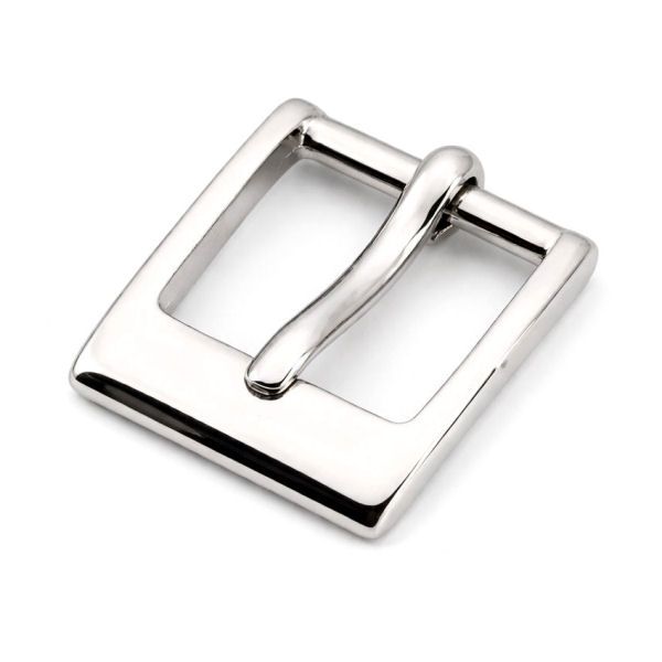 DESIGN-Gürtelschnalle 25 mm | nickel pol.