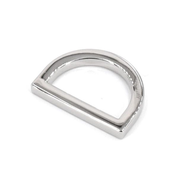 DESIGN D-Ring 20 mm | nickel pol.