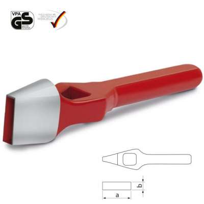 Henkellocheisen 38 X 8 Mm Eckig – Robustes Locheisen Aus Werkzeugstahl Für Leder, Planen & Co.