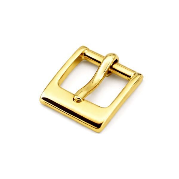 DESIGN-Gürtelschnalle 15 mm | gold pol.