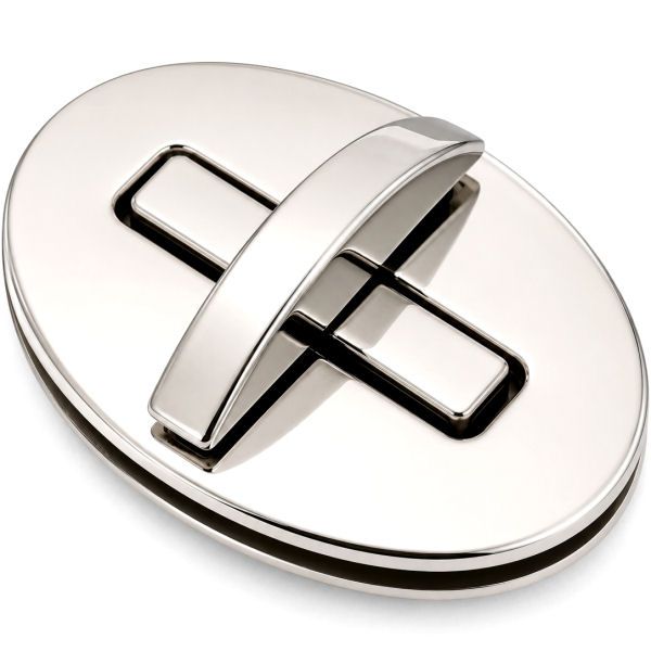 DESIGN Drehverschluss 66x41mm | nickel pol.