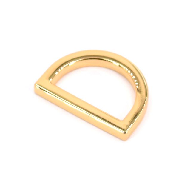 DESIGN D-Ring 20 mm | gold pol.