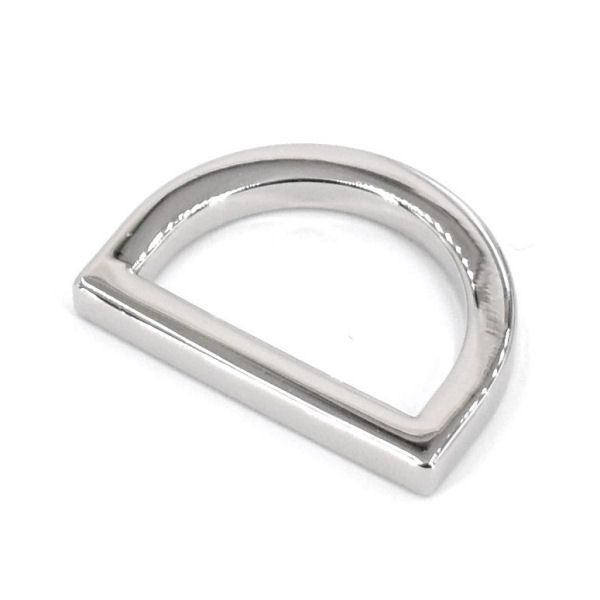 DESIGN D-Ring 25 mm | nickel pol.
