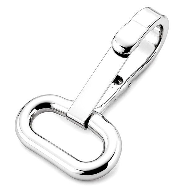 Karabinerhaken 20 mm | STAHL vernickelt