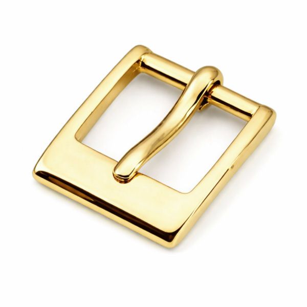 DESIGN-Gürtelschnalle 25 mm | gold pol.