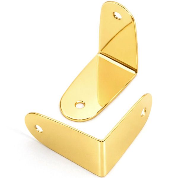 PREMIUM-Kofferwinkel 30 mm | vergoldet 24 kt