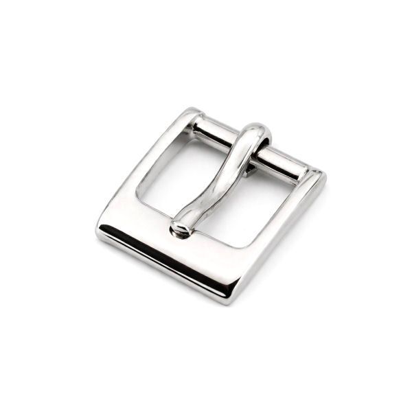 DESIGN-Gürtelschnalle 15 mm | nickel pol.