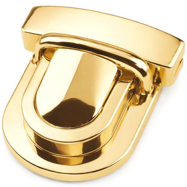 PREMIUM-Steckschloss | vergoldet 24 kt